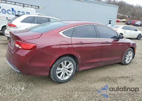 2016 Chrysler 200 Limited из США, поврежденный, VIN 1C3CCCAB1GN103614